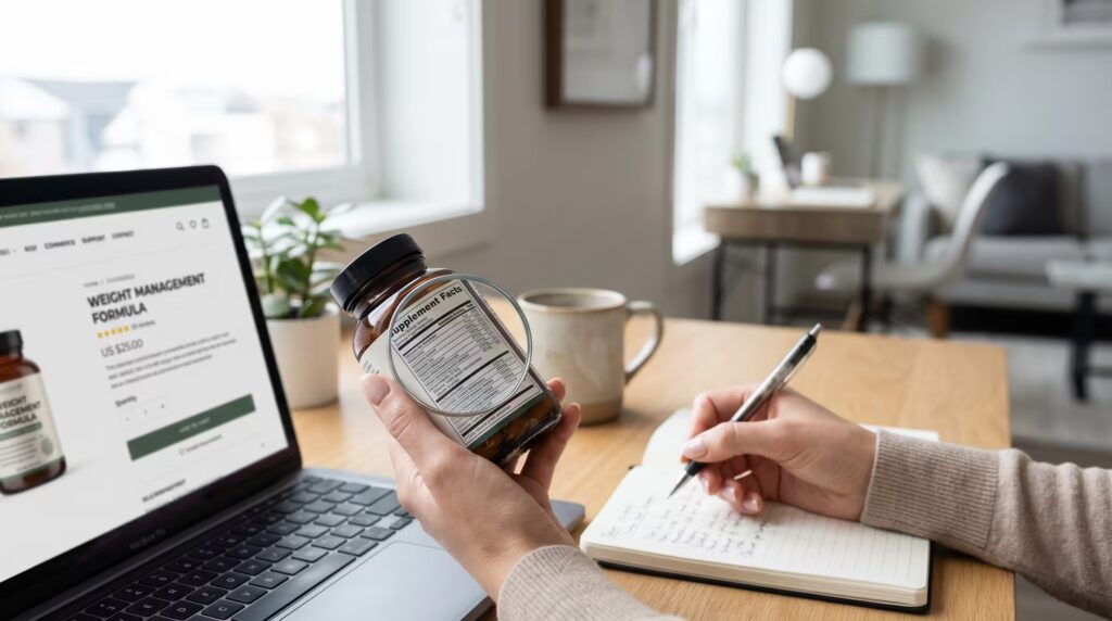 how to read weight loss supplement labels cover